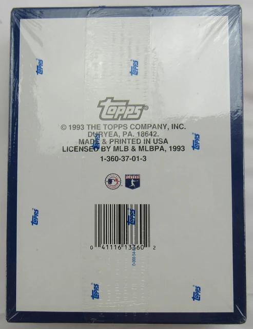 1993 Bowman Baseball Hobby Wax Box with (24) Packs at PristineAuction.com 1993 Bowman Baseball Hobby Wax Box with (24) Packs at PristineAuction.com