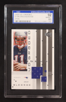 Drew Bledsoe 2000 Upper Deck Graded Jersey #G-DB (SGC 8.5) at PristineAuction.com