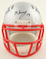 N'Keal Harry Signed Patriots Speed Mini Helmet (NEP) at PristineAuction.com