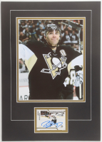 Pascal Dupuis Signed Penguins Sports Card Custom Lithograph Display with Photo (JSA) at PristineAuction.com
