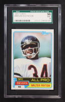 Walter Payton 1981 Topps #400 (SGC 9) at PristineAuction.com