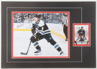 Zach Werenski Signed Blue Jackets Sports Card Custom Lithograph Display with Photo (JSA) at PristineAuction.com