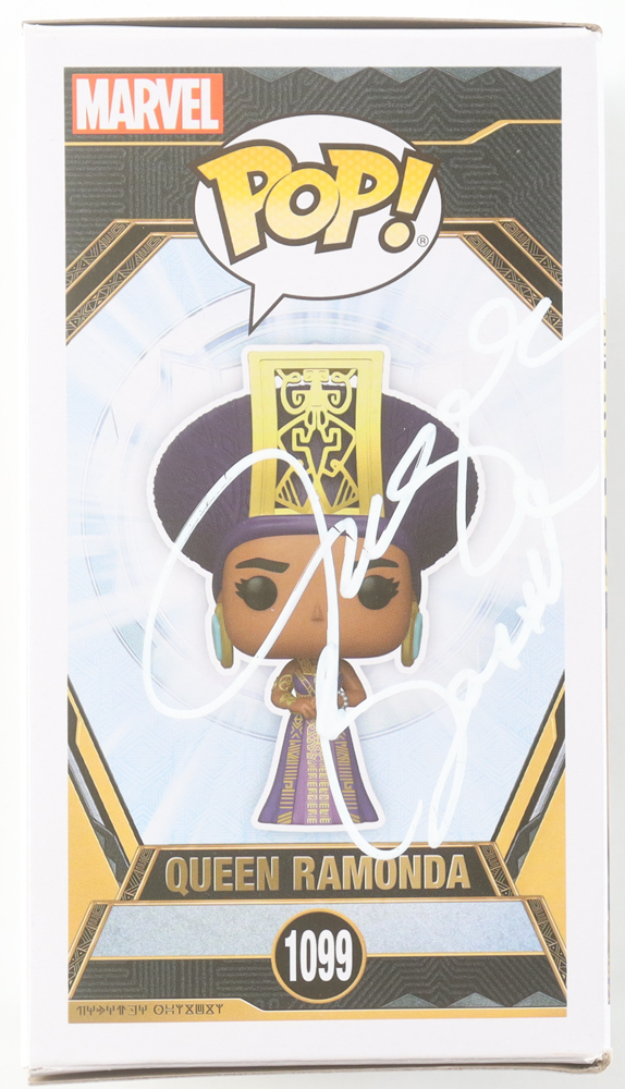 Angela Bassett & Ryan Coogler Signed "Wakanda Forever" #1099 Queen Ramonda Funko Pop! Vinyl Figure (JSA) at PristineAuction.com Angela Bassett & Ryan Coogler Signed "Wakanda Forever" #1099 Queen Ramonda Funko Pop! Vinyl Figure (JSA) at PristineAuction.com
