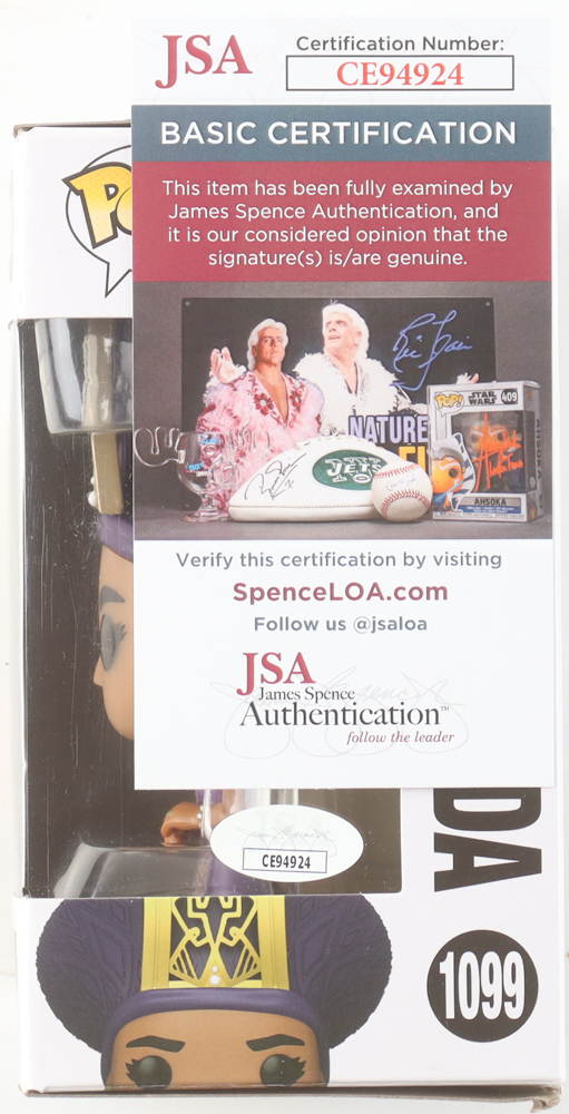 Angela Bassett & Ryan Coogler Signed "Wakanda Forever" #1099 Queen Ramonda Funko Pop! Vinyl Figure (JSA) at PristineAuction.com Angela Bassett & Ryan Coogler Signed "Wakanda Forever" #1099 Queen Ramonda Funko Pop! Vinyl Figure (JSA) at PristineAuction.com