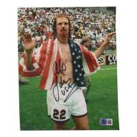 Alexi Lalas Signed Team USA 8x10 Photo Inscribed "USA" (Beckett) at PristineAuction.com