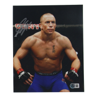 Georges St-Pierre Signed UFC 8x10 Photo (Beckett) at PristineAuction.com