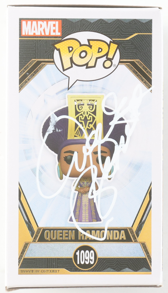 Angela Bassett & Ryan Coogler Signed "Wakanda Forever" #1099 Queen Ramonda Funko Pop! Vinyl Figure (JSA) at PristineAuction.com Angela Bassett & Ryan Coogler Signed "Wakanda Forever" #1099 Queen Ramonda Funko Pop! Vinyl Figure (JSA) at PristineAuction.com