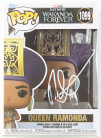 Angela Bassett & Ryan Coogler Signed "Wakanda Forever" #1099 Queen Ramonda Funko Pop! Vinyl Figure (JSA) at PristineAuction.com