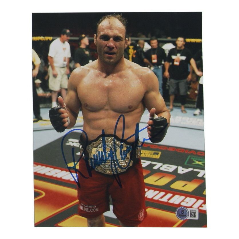 Randy Couture Signed UFC 8x10 Photo (Beckett) at PristineAuction.com Randy Couture Signed UFC 8x10 Photo (Beckett) at PristineAuction.com