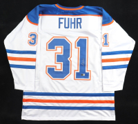 Grant Fuhr Signed Jersey (Beckett) at PristineAuction.com