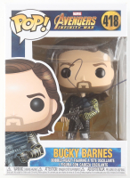 Sebastian Stan Signed "The Avengers: Infinity War" #418 Bucky Barnes Bobble-Head Funko Pop! Vinyl Figure (JSA) at PristineAuction.com