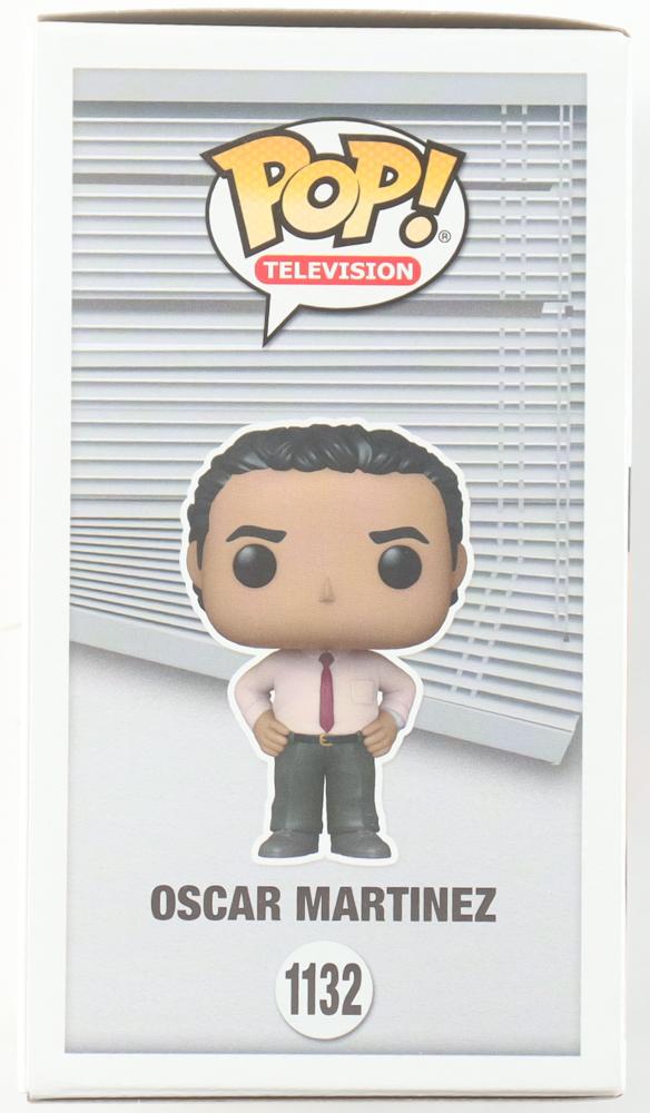 Oscar Nunez Signed "The Office" #1132 Oscar Martinez Funko Pop! Vinyl Figure Inscribed "'Oscar'" (JSA) at PristineAuction.com Oscar Nunez Signed "The Office" #1132 Oscar Martinez Funko Pop! Vinyl Figure Inscribed "'Oscar'" (JSA) at PristineAuction.com