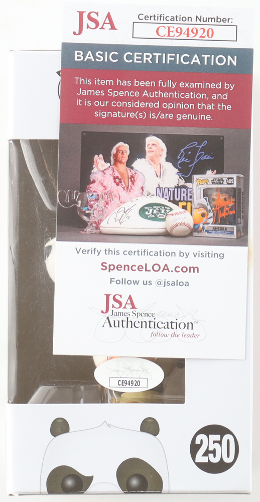 Jack Black Signed "Kung Fu Panda" #250 Po Funko Pop! Vinyl Figure (JSA) at PristineAuction.com Jack Black Signed "Kung Fu Panda" #250 Po Funko Pop! Vinyl Figure (JSA) at PristineAuction.com