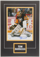 Tom Barrasso Signed Penguins Custom Lithograph Display (JSA) at PristineAuction.com