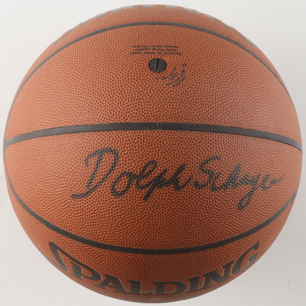 Dolph Schayes Signed NBA Basketball (JSA & PSA) at PristineAuction.com Dolph Schayes Signed NBA Basketball (JSA & PSA) at PristineAuction.com