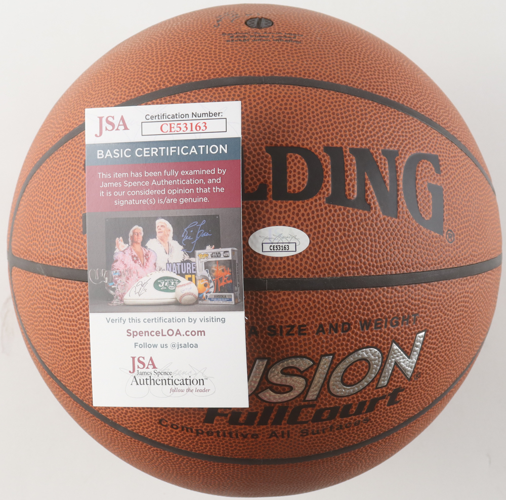 Dolph Schayes Signed NBA Basketball (JSA & PSA) at PristineAuction.com Dolph Schayes Signed NBA Basketball (JSA & PSA) at PristineAuction.com