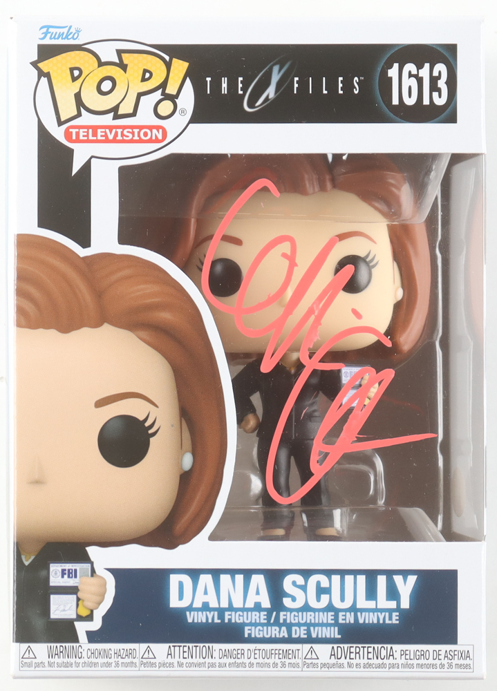 Gillian Anderson Signed "The X Files" #1613 Dana Scully Funko Pop! Vinyl Figure (JSA) at PristineAuction.com Gillian Anderson Signed "The X Files" #1613 Dana Scully Funko Pop! Vinyl Figure (JSA) at PristineAuction.com