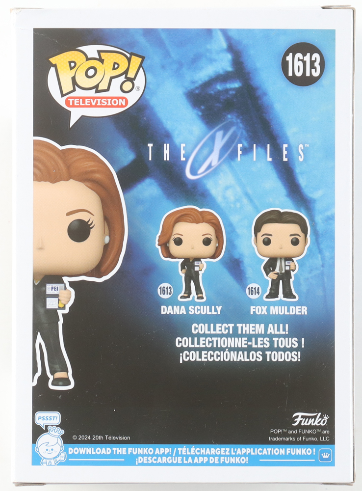 Gillian Anderson Signed "The X Files" #1613 Dana Scully Funko Pop! Vinyl Figure (JSA) at PristineAuction.com Gillian Anderson Signed "The X Files" #1613 Dana Scully Funko Pop! Vinyl Figure (JSA) at PristineAuction.com