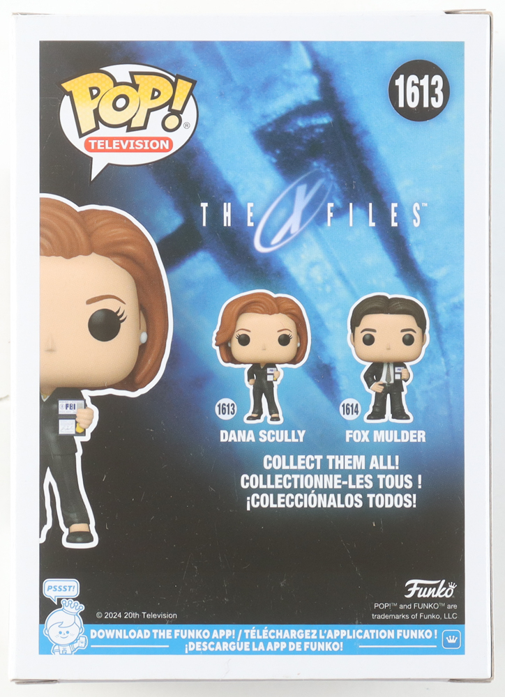 Gillian Anderson Signed "The X Files" #1613 Dana Scully Funko Pop! Vinyl Figure (JSA) at PristineAuction.com Gillian Anderson Signed "The X Files" #1613 Dana Scully Funko Pop! Vinyl Figure (JSA) at PristineAuction.com