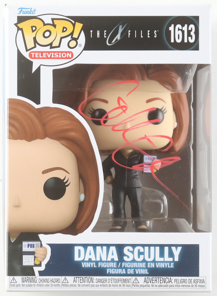 Gillian Anderson Signed "The X Files" #1613 Dana Scully Funko Pop! Vinyl Figure (JSA) at PristineAuction.com Gillian Anderson Signed "The X Files" #1613 Dana Scully Funko Pop! Vinyl Figure (JSA) at PristineAuction.com