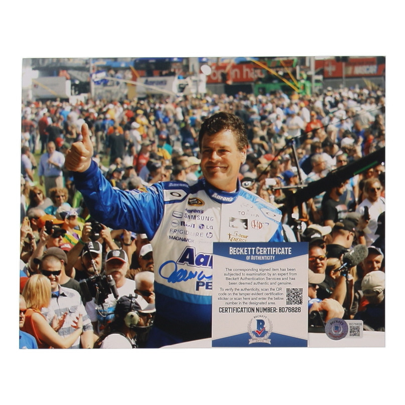 Michael Waltrip Signed NASCAR 8x10 Photo (Beckett) at PristineAuction.com Michael Waltrip Signed NASCAR 8x10 Photo (Beckett) at PristineAuction.com