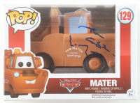 Larry The Cable Guy Signed "Cars" #129 Mater Funko Pop Vinyl Figure (PSA) at PristineAuction.com