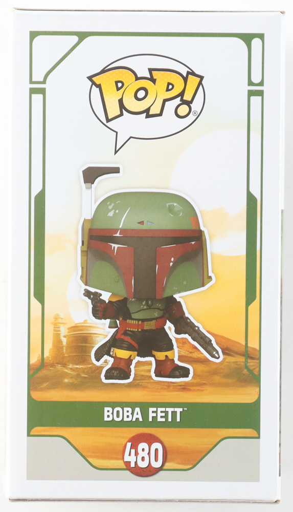 Temuera Morrison Signed "Star Wars" #480 Boba Fett Funko Pop! Bobble-Head Vinyl Figure (JSA) at PristineAuction.com Temuera Morrison Signed "Star Wars" #480 Boba Fett Funko Pop! Bobble-Head Vinyl Figure (JSA) at PristineAuction.com