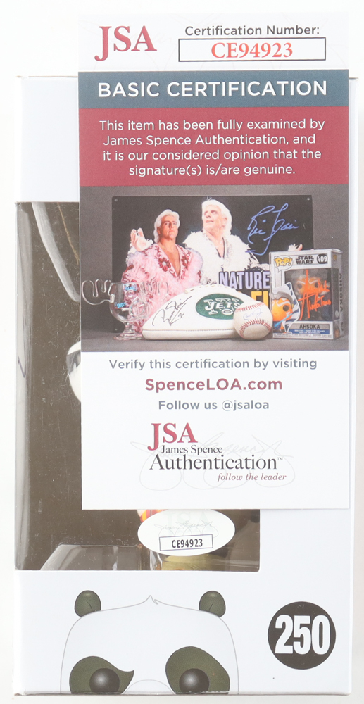 Jack Black Signed "Kung Fu Panda" #250 Po Funko Pop! Vinyl Figure (JSA) at PristineAuction.com Jack Black Signed "Kung Fu Panda" #250 Po Funko Pop! Vinyl Figure (JSA) at PristineAuction.com