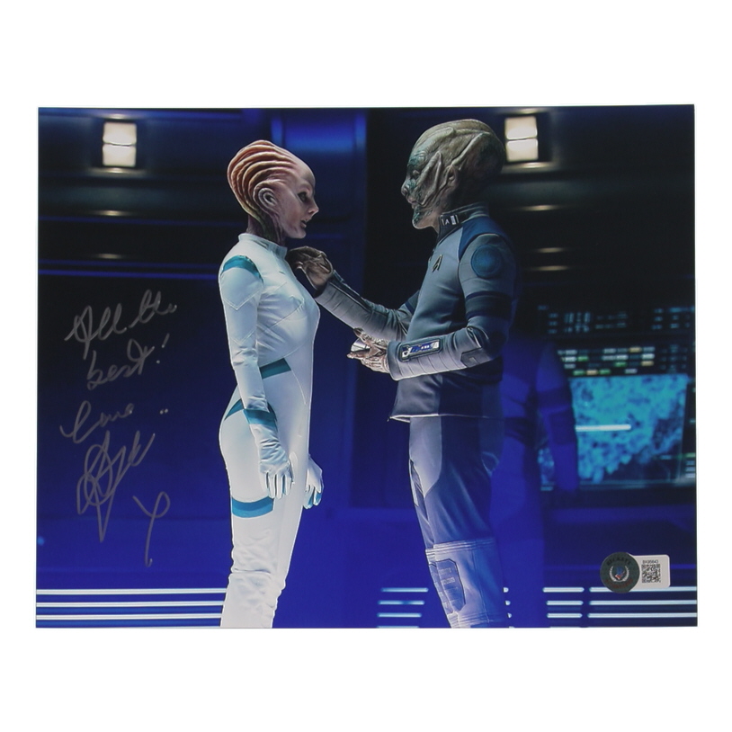 Lydia Wilson Signed "Star Trek Beyond" 8x10 Photo Inscribed "All the Best!" (Beckett) at PristineAuction.com Lydia Wilson Signed "Star Trek Beyond" 8x10 Photo Inscribed "All the Best!" (Beckett) at PristineAuction.com