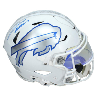 Josh Allen Signed Bills Full-Size Authentic On-Field Rivalries Alternate Speedflex Helmet with Custom Visor (Beckett) at PristineAuction.com