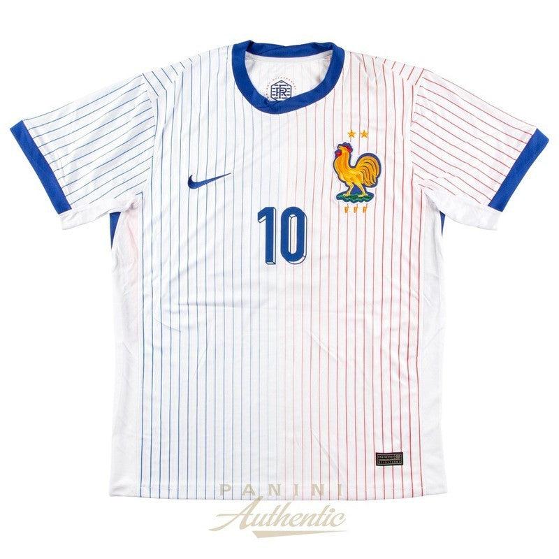 Kylian Mbappe Signed France National Team Nike Authentic Jersey (Panini) at PristineAuction.com Kylian Mbappe Signed France National Team Nike Authentic Jersey (Panini) at PristineAuction.com