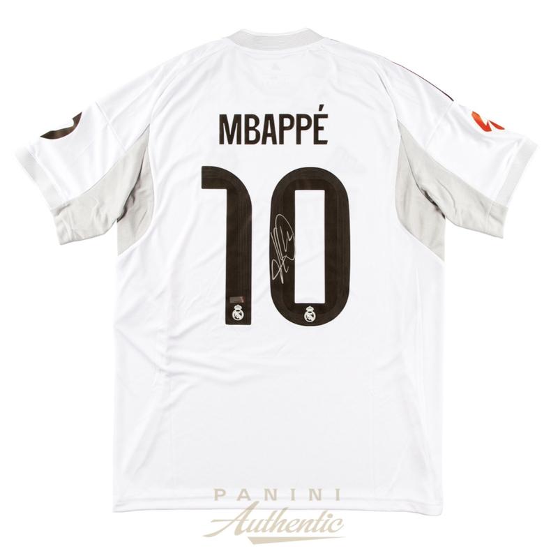 Kylian Mbappe Signed Real Madrid Adidas Authentic Jersey (Panini) at PristineAuction.com Kylian Mbappe Signed Real Madrid Adidas Authentic Jersey (Panini) at PristineAuction.com