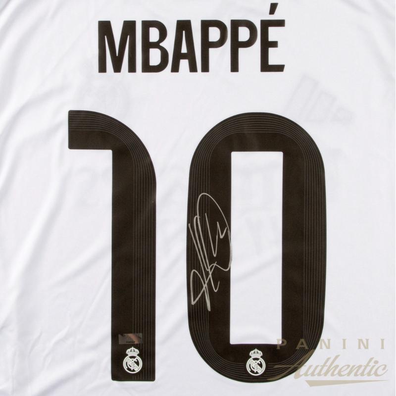 Kylian Mbappe Signed Real Madrid Adidas Authentic Jersey (Panini) at PristineAuction.com Kylian Mbappe Signed Real Madrid Adidas Authentic Jersey (Panini) at PristineAuction.com