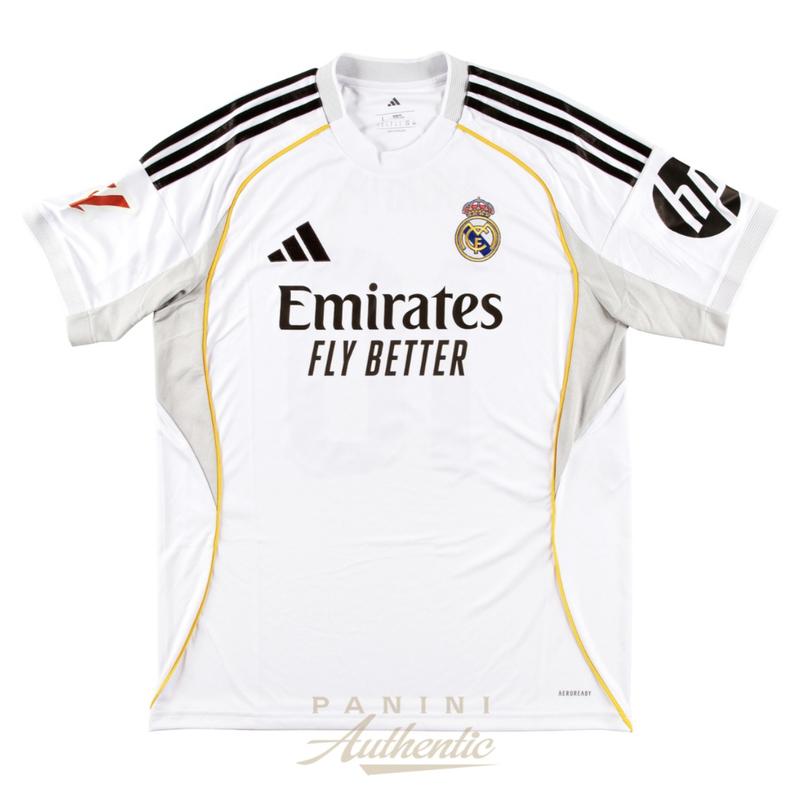 Kylian Mbappe Signed Real Madrid Adidas Authentic Jersey (Panini) at PristineAuction.com Kylian Mbappe Signed Real Madrid Adidas Authentic Jersey (Panini) at PristineAuction.com