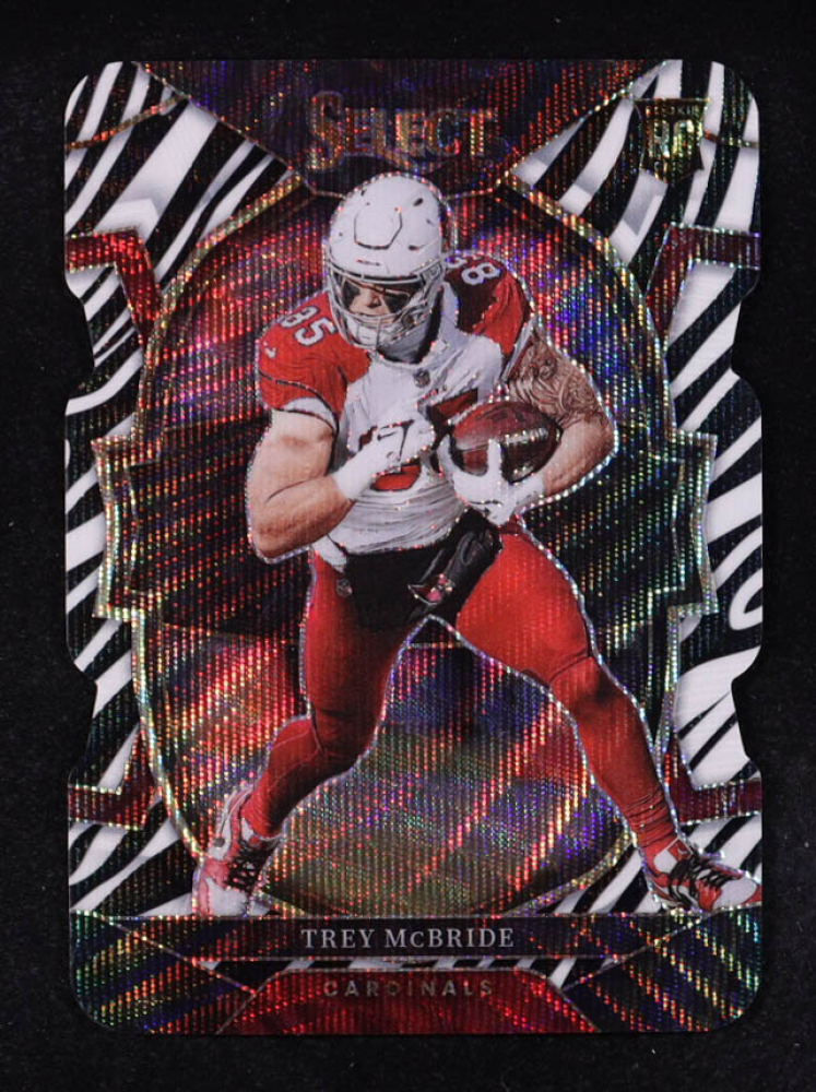 Trey McBride 2022 Select Prizm Zebra Die Cut #11 RC