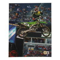 Jeremy McGrath Signed 8x10 Photo (Beckett) at PristineAuction.com