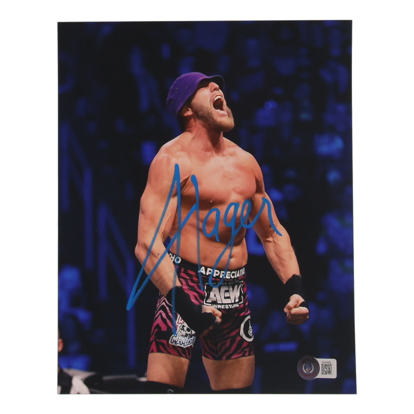 Jake Hager Signed AEW 8x10 Photo (Beckett) at PristineAuction.com Jake Hager Signed AEW 8x10 Photo (Beckett) at PristineAuction.com