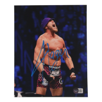 Jake Hager Signed AEW 8x10 Photo (Beckett) at PristineAuction.com