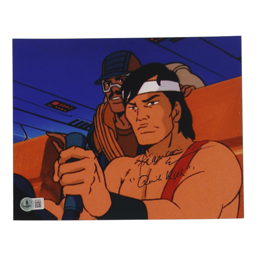 Francois Chau Signed "G.I. Joe" 8x10 Photo Inscribed "Quick Kick" (Beckett) at PristineAuction.com Francois Chau Signed "G.I. Joe" 8x10 Photo Inscribed "Quick Kick" (Beckett) at PristineAuction.com