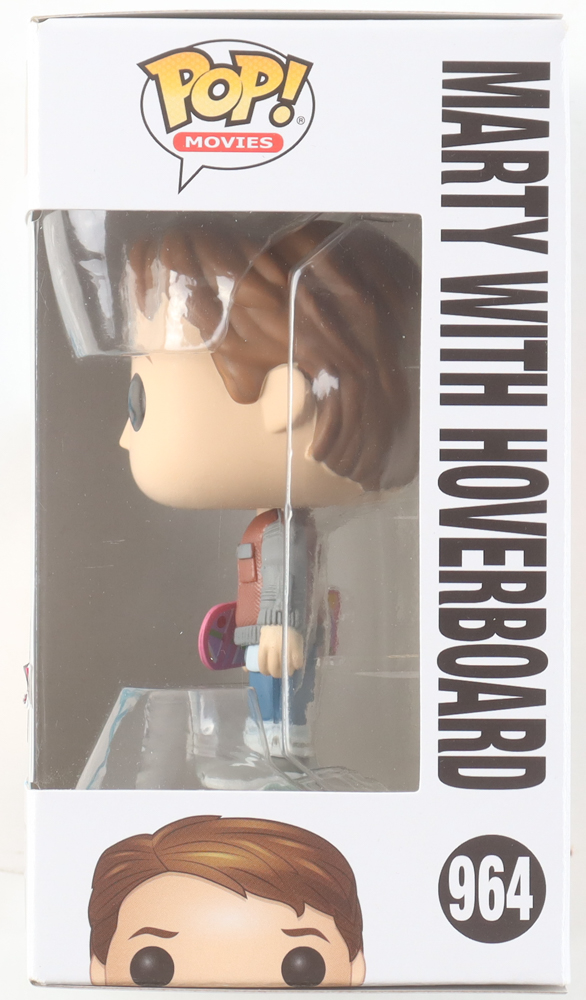 Michael J. Fox Signed "Back to the Future" #964 Marty with Hoverboard Funko Pop! Vinyl Figure (JSA) at PristineAuction.com Michael J. Fox Signed "Back to the Future" #964 Marty with Hoverboard Funko Pop! Vinyl Figure (JSA) at PristineAuction.com