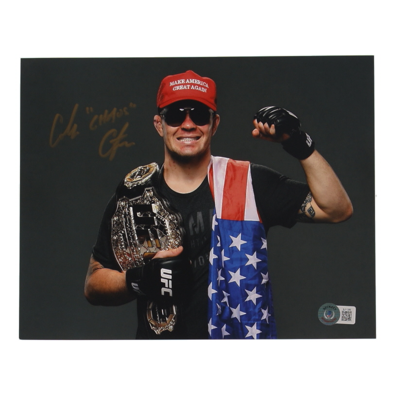 Colby "Chaos" Covington Signed UFC 8x10 Photo (Beckett) at PristineAuction.com Colby "Chaos" Covington Signed UFC 8x10 Photo (Beckett) at PristineAuction.com