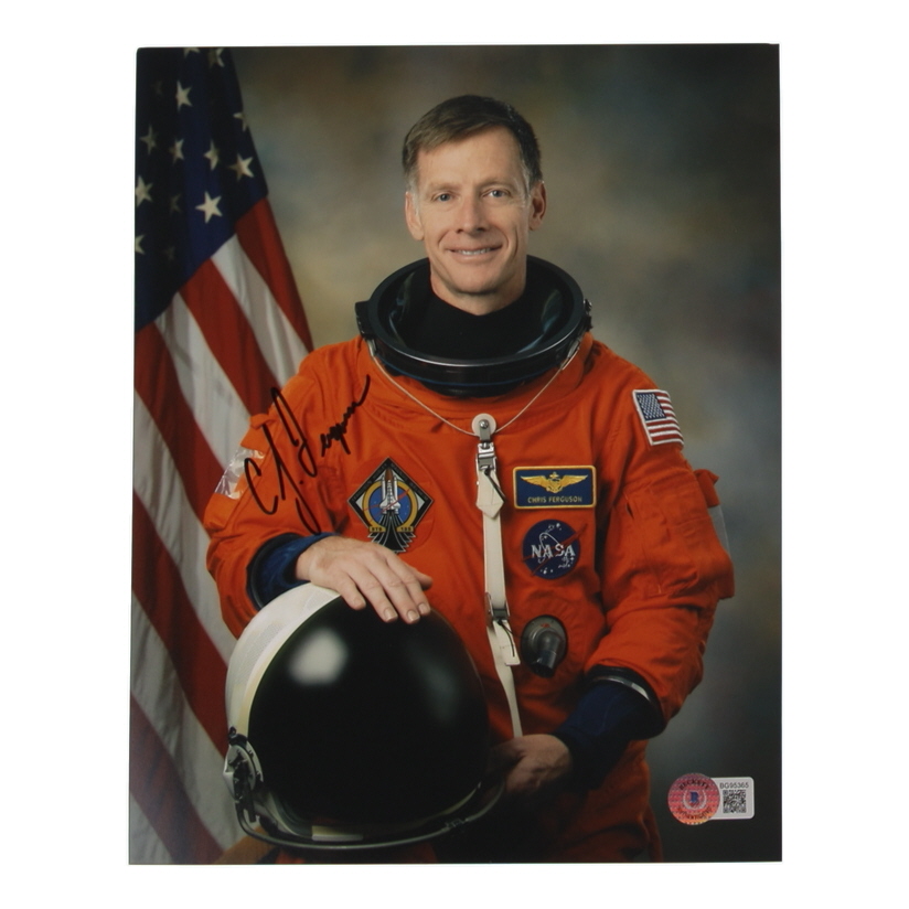 Christopher J. Ferguson Signed 8x10 Photo (Beckett) at PristineAuction.com Christopher J. Ferguson Signed 8x10 Photo (Beckett) at PristineAuction.com