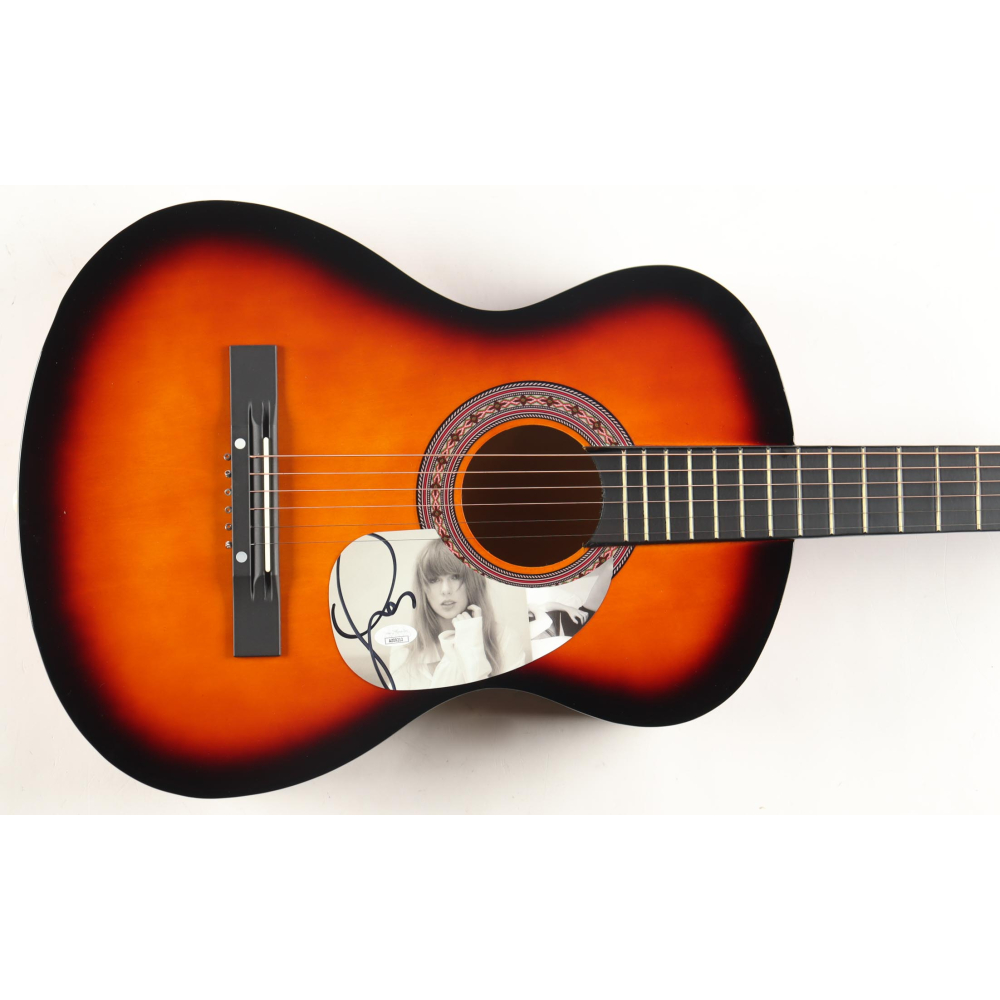 Taylor Swift Guitar with Signed Custom Insert Pickguard (JSA) at PristineAuction.com