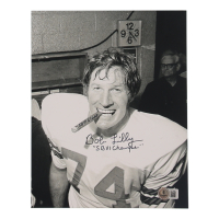 Bob Lilly Signed Cowboys 8x10 Photo Inscribed "SBVI Champs" & "SBVI Cigar" (Beckett) at PristineAuction.com