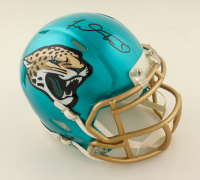 Fred Taylor Signed Jaguars Flash Alternate Speed Mini Helmet (JSA) at PristineAuction.com