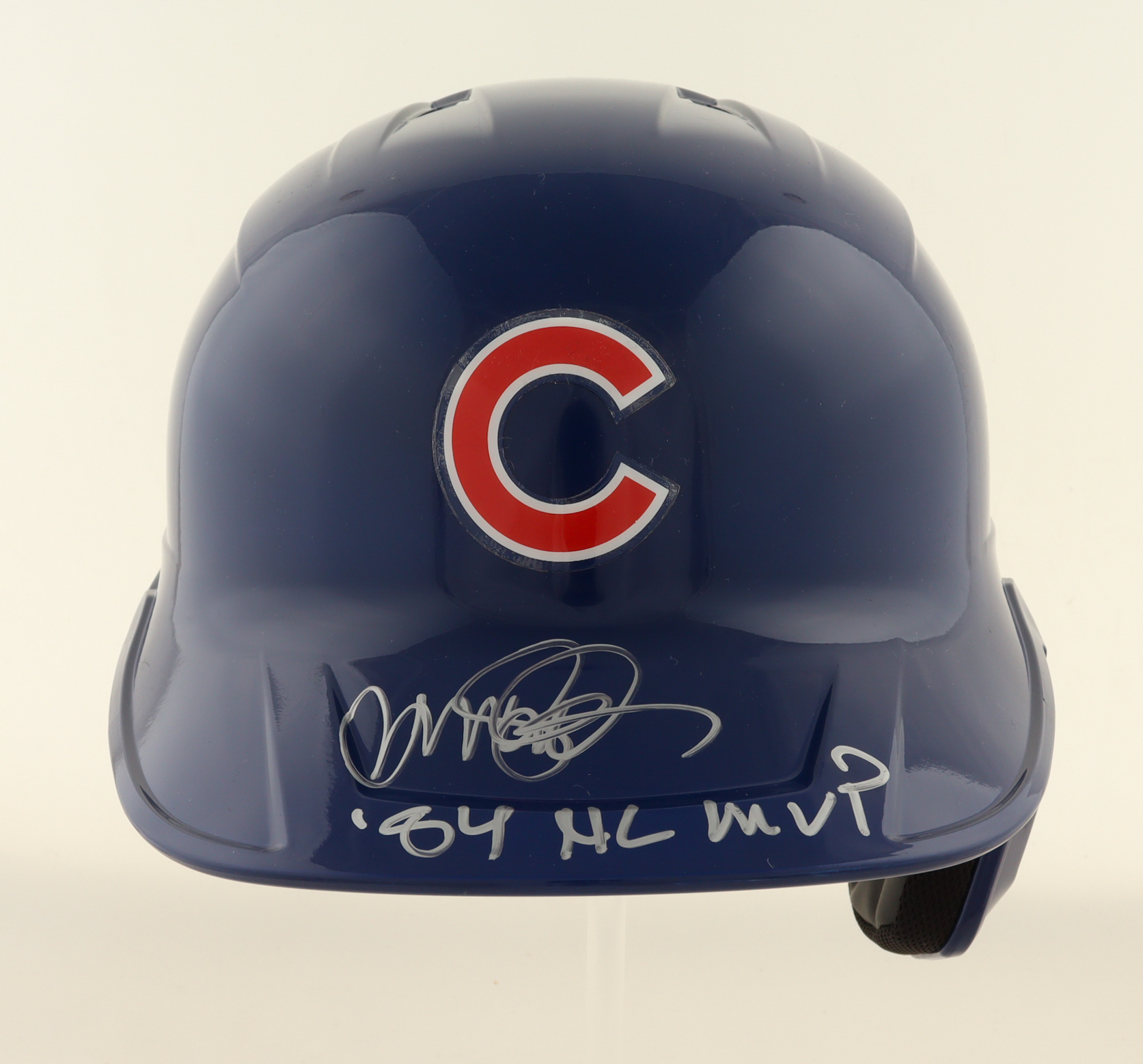 Ryne Sandberg Signed Cubs Full-Size Batting Helmet Inscribed "'84 NL MVP" (Beckett) at PristineAuction.com Ryne Sandberg Signed Cubs Full-Size Batting Helmet Inscribed "'84 NL MVP" (Beckett) at PristineAuction.com