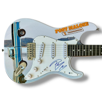 Post Malone Signed Custom Stratocaster Style Guitar (Beckett) at PristineAuction.com