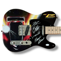 Billy Gibbons, Frank Beard & Dusty Hill Signed "ZZ Top" Custom Telecaster Guitar (JSA) at PristineAuction.com