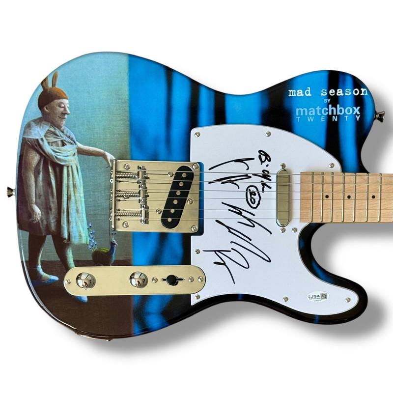 "Matchbox Twenty" Custom Telecaster Guitar Band-Signed By (4) with Rob Thomas, Brian Yale, Paul Doucette & Kyle Cook (JSA) at PristineAuction.com "Matchbox Twenty" Custom Telecaster Guitar Band-Signed By (4) with Rob Thomas, Brian Yale, Paul Doucette & Kyle Cook (JSA) at PristineAuction.com