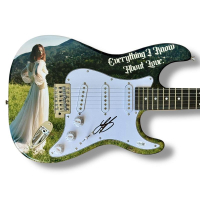 Laufey Signed "Everything I Know About Love" Custom Stratocaster Guitar (JSA) at PristineAuction.com